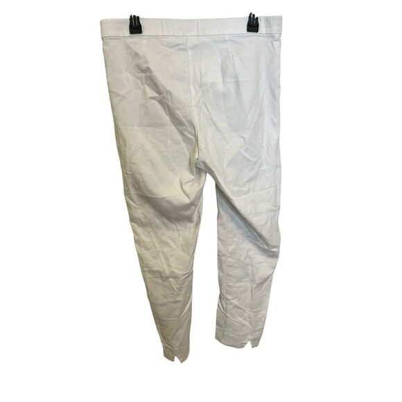 J Jill Pants Womens Size 10 Essential Slim Ankle White Pull On Stretch a26 - Picture 3 of 5